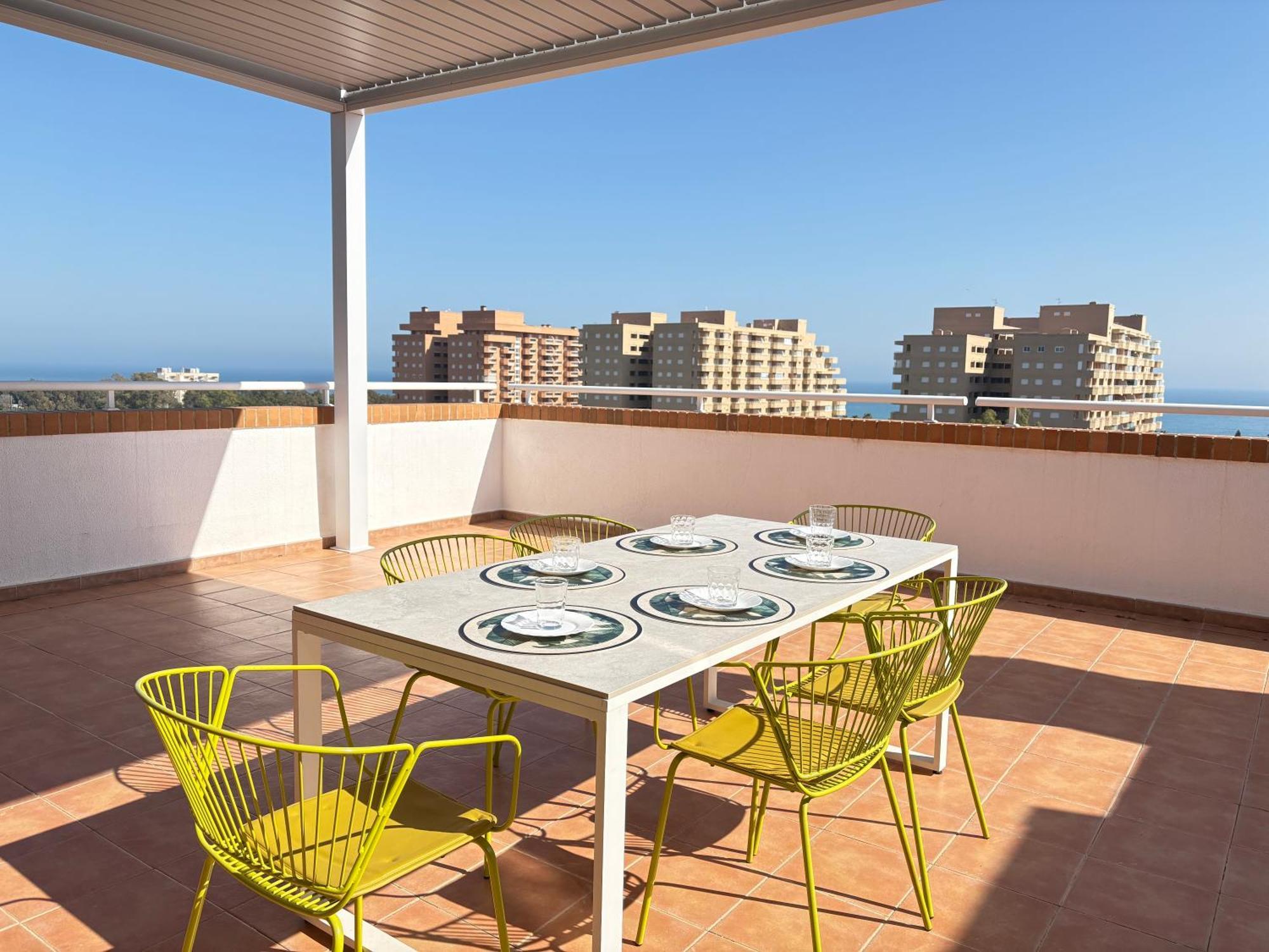 Ferienwohnung Acv - Torremar-2ª Linea Planta 7 Frontal 4 Oropesa del Mar Exterior foto